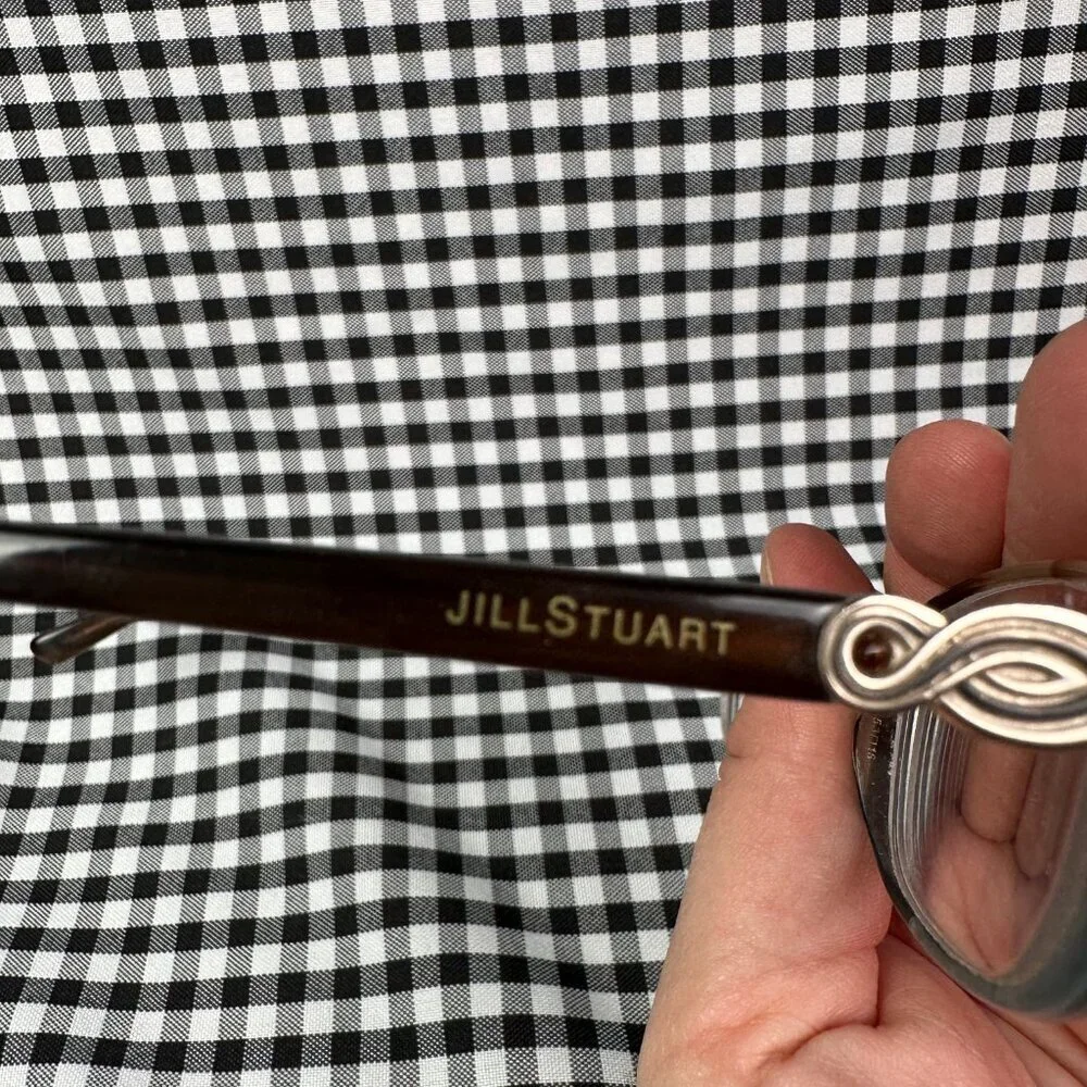 Jill Stuart 317 Two Tone Blue Brown Women's Eyeglasses Glasses